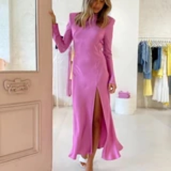 Bec Bridge Lucie Ls Midi Dress 